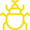 Icon Ungeziefer gelb